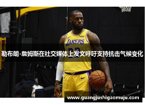 勒布朗-詹姆斯在社交媒体上发文呼吁支持抗击气候变化